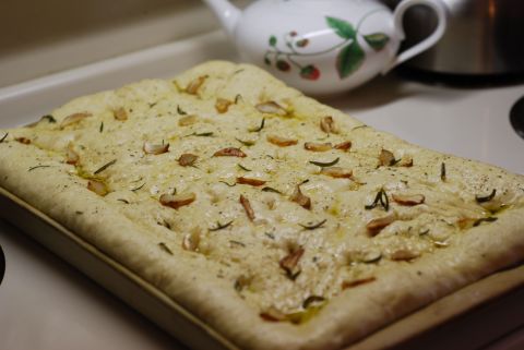 Rosemary Garlic Focaccia